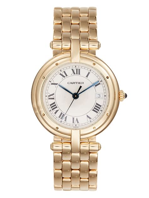 cartier round face ladies watch|cartier wrist watch.